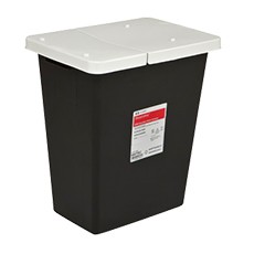 SharpSafety RCRA Hazardous Waste Container, 12 Gallon