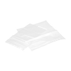 Zip-Lock Bag, Clear, 2 mil, 3"× 4"